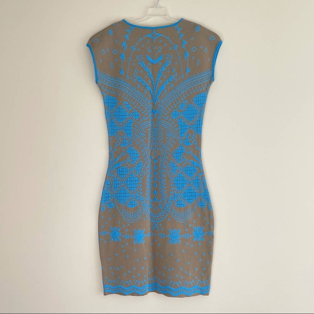 Aztec Patterned Knit Dress - Picture 3 of 4